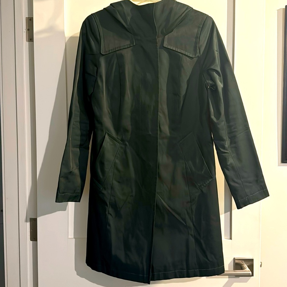 DKNY petite hooded coat 🧥
